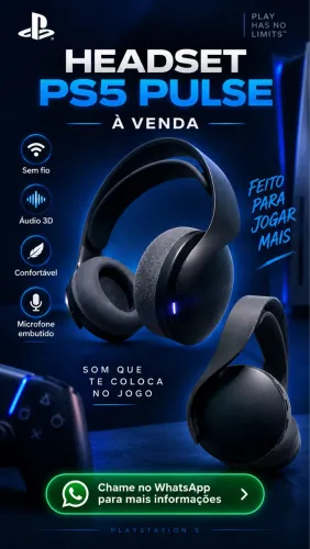 Headset ps5 pulse 