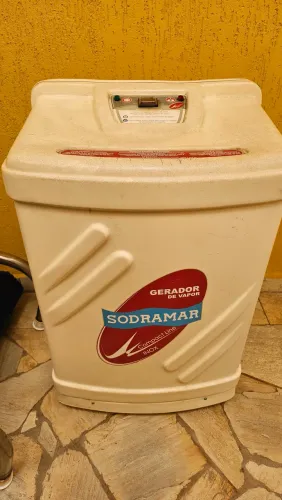Gerador de vapor sauna Sodramar 12kw c/quadro analogico