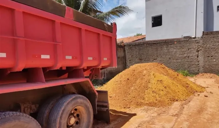 Barro para construção 