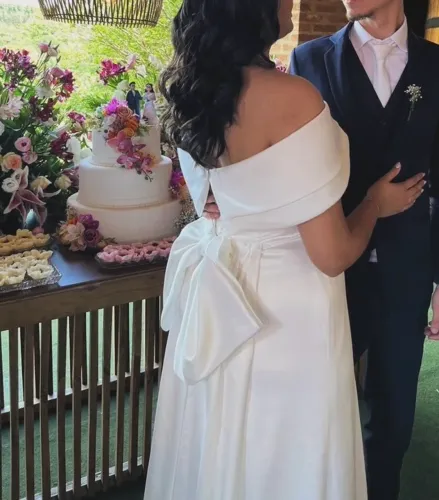 Vestido de noiva (usado somente uma vez)