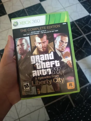 GTA 4 Xbox 360 mídia física, jogo completo