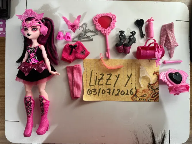 Boneca Monster High Draculaura G3 Skulltimate Secrets 4 *LEIA TODA A DESCRIÇÃO