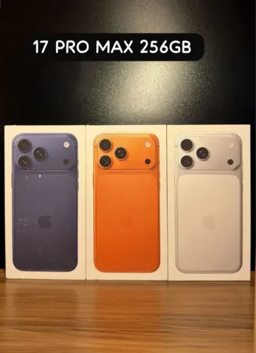 IPHONE 17 PRO MAX 256GB/512GB/1TB/2TB LACRADOS NOVOS