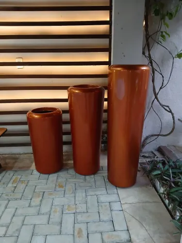 Vasos de fibra de vidro 