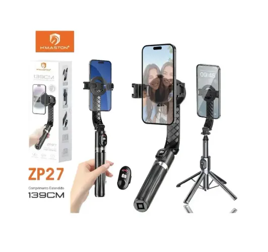 Tripé e bastão de Selfie Com Controle Remoto Hmaston