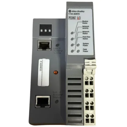 1734-aentr Allen Bradley I/o Adapter 2-pt Ethernet/ip Ser C