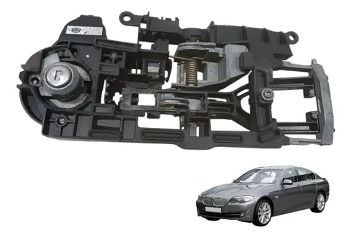 Mecanismo Macaneta Dianteira Esquerda Bmw 535i F10 2011 2016 Preto Dianteira