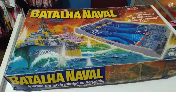 Batalha Naval Glasslite anos 80