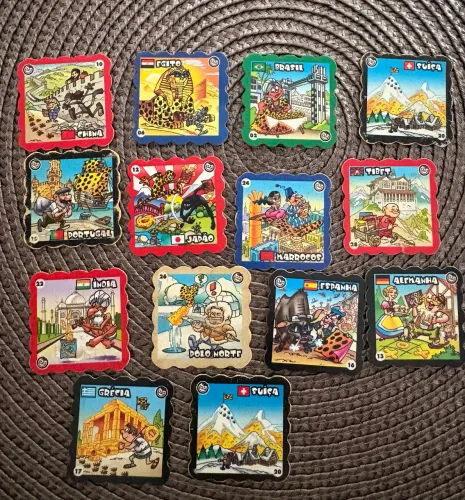 Tazos cadê Cheetos (colecionador)