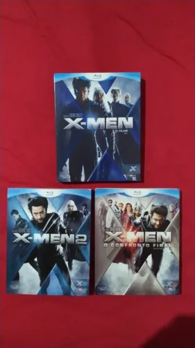 Bluray Trilogia X-men (todos Duplos Com Luva, Raros)