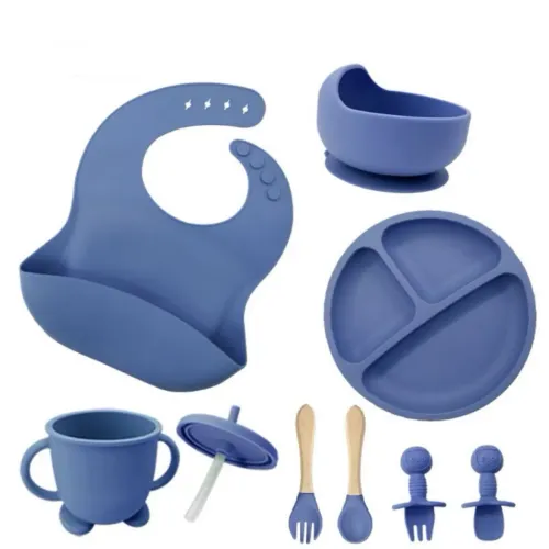 Kit silicone alimentação bebê