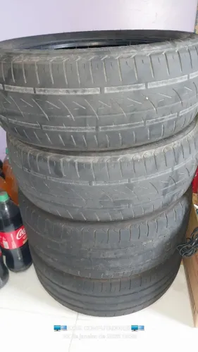 Pneu Firestone F-600 ARO 15 195/55/15 4 UN. 549,99 06 X Sem Juros Ou 499,99 PIX.   