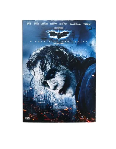 Batman - O Cavaleiro Das Trevas (DVD original com luva)