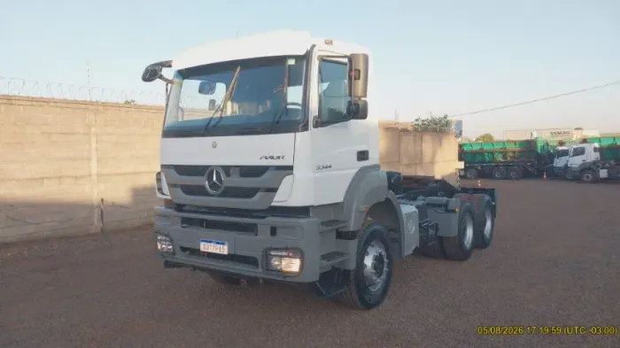 MB AXOR 3344 6X4 ANO 2020 com 171.998KM único dono!