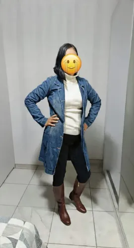 Sobretudo jeans M