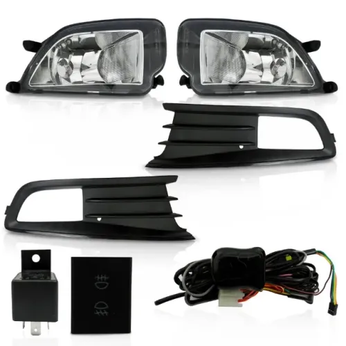 Kit Farol De Milha Voyage Gol G6 2012 2013 2014 2015 2016
