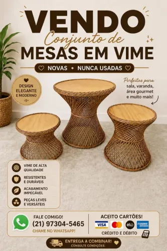 Mesas de Vime