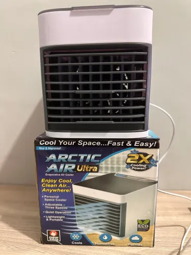 Mini Ar Condicionado Mesa Ultra Air Cooler Portátil