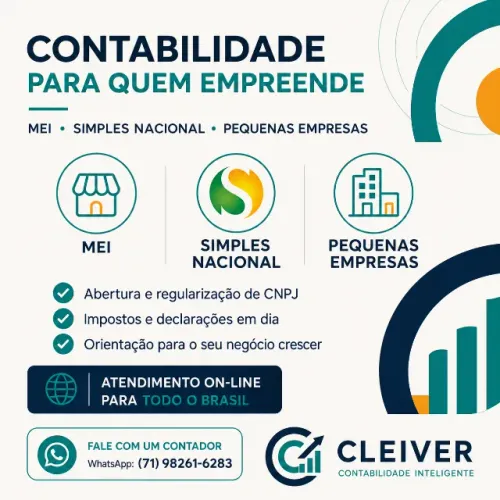 PRECISA DE CONTADOR - Pequena empresa