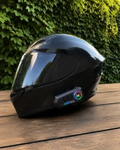 Intercomunicador Bluetooth para Capacete - Música, GPS e chamadas Viva-voz
