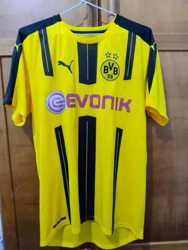 Camisa Home Borussia Dortmund 2017 Original Puma - Tamanho G - Em estado de nova