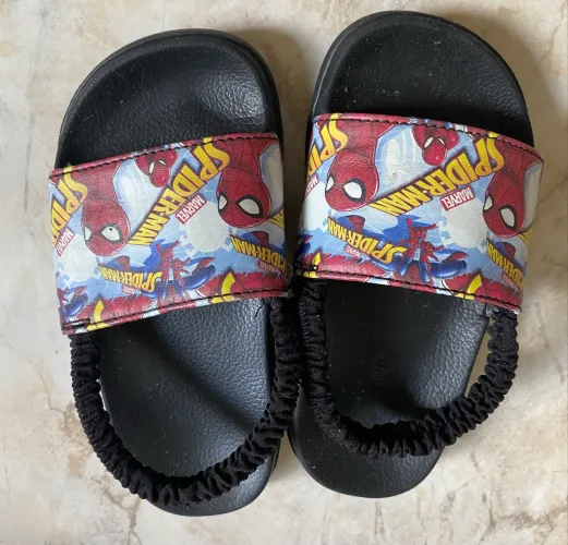Chinelo infantil menino homem aranha 