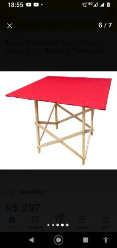 Mesa sifonada de camelor cm guarda Sol grande, 