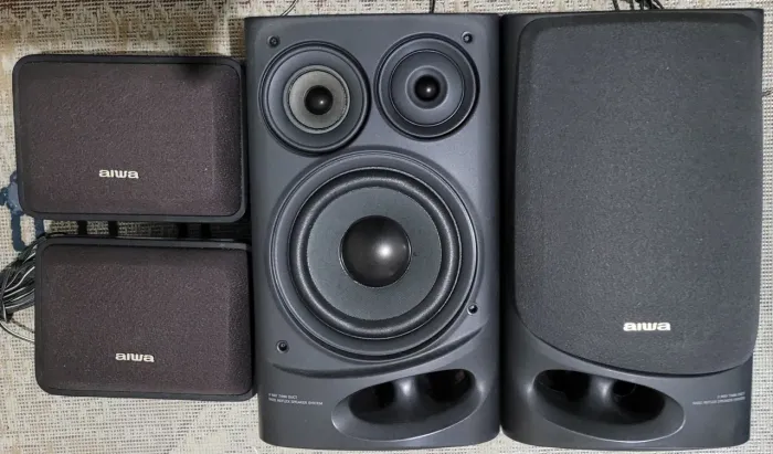 Caixas de Som Aiwa Original anos 90(04)