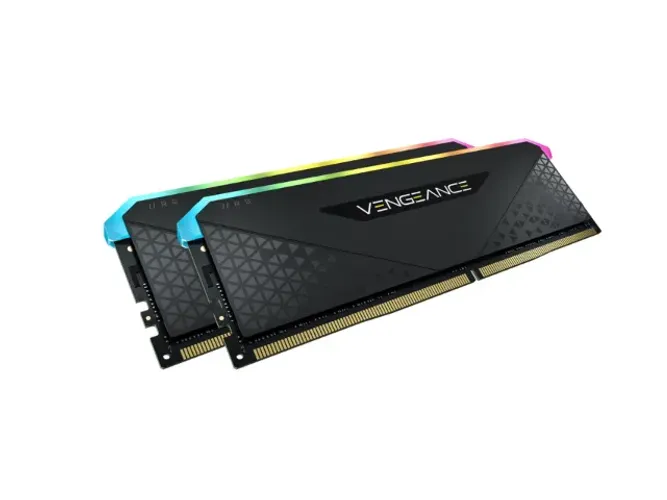 Kit Memória 2x32GB DDR4 3600MHz/1.35V (PC4-28800) CORSAIR Vengeance RGB RS [CMG64GX4M2D360