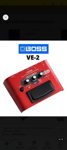 Pedaleira de Voz VE-2