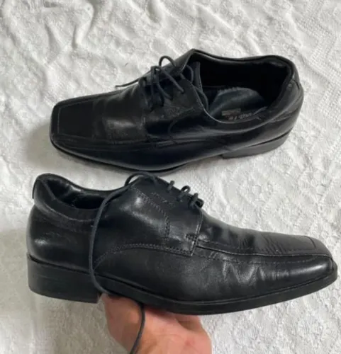 Sapato social de couro masculino