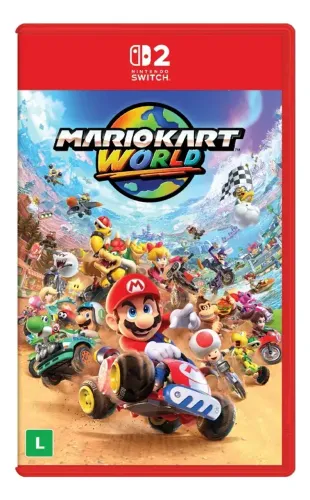 Jogo Mario Kart World Switch 2 Nintendo