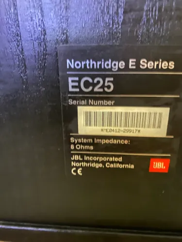 Jbl Northridge EC25