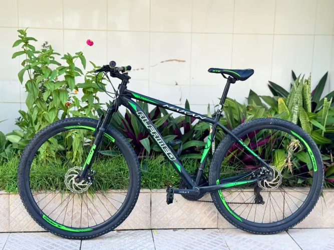Bicicleta alfameq alumínio aro 29