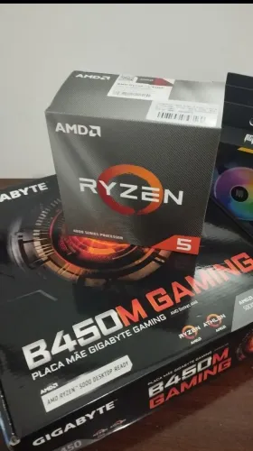 Kit Upgrade Ryzen 5 4500+Gigabyte B450M + 8GB RAM RGB