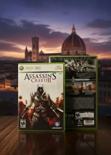  Assassin?s Creed II - Xbox 360 e One  - Original - Perfeito Estado