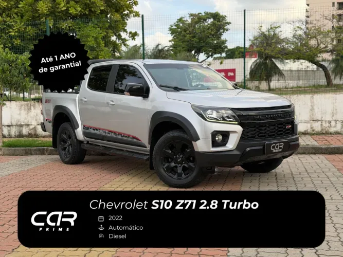 Chevrolet S10 Pick-up Z71 2.8 TDI 4X4 CD Dies. AUT 2022