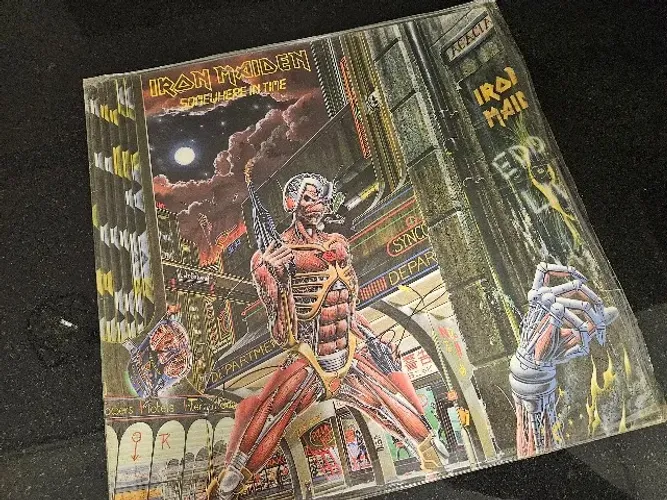 disco de vinil Iron Maiden - Somewhere in Time