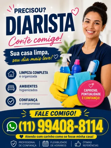 Uma das melhores diaristas