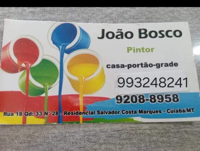 Sou pintor