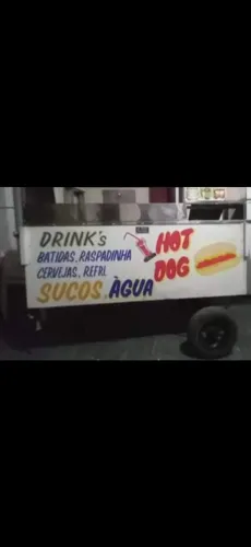 CARRINHO 3 EM 1 DE HOT DOG PASTEL E BEBIDAS 
