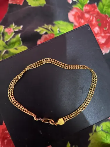 Pulseira de ouro com 4 gramas