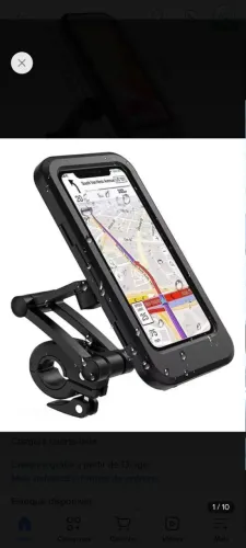 ? SUPORTE DE CELULAR IMPERMEÁVEL PARA MOTO ATÉ 6,7" ?