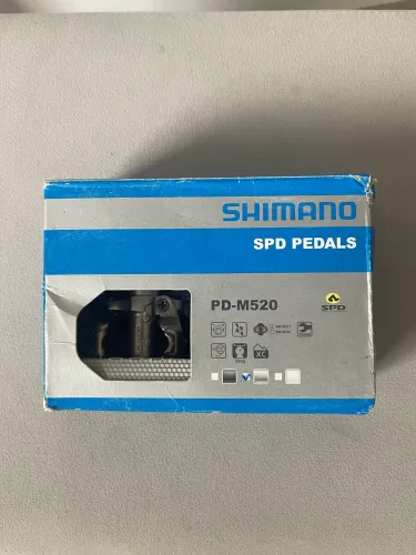 Pedal clip Simano PD M520 completo, pouco usado 
