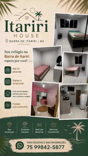Casa de praia - Barra do Itariri (BA)