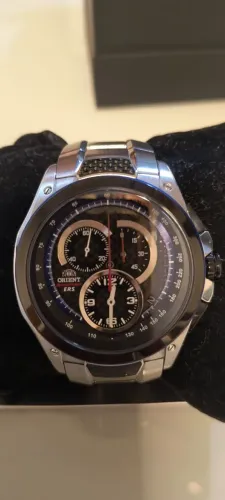 Relógio Orient Speedtech ERS KT00001B Fibra de Carbono - Safira - Full Set (Novo / 1 Uso)