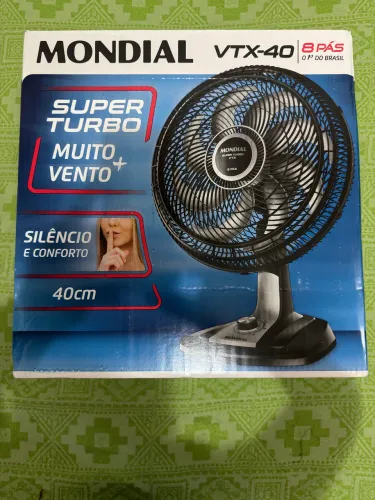 Ventilador mondial 40 cm lacrado com nf e garantia