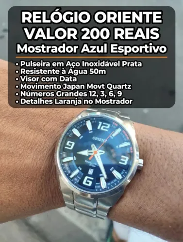 RELÓGIO ORIENTE 