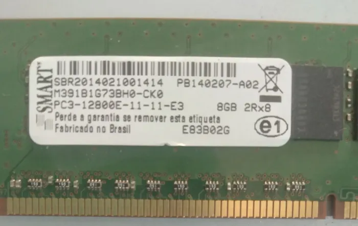 Memoria ddr3 8gb para servidor