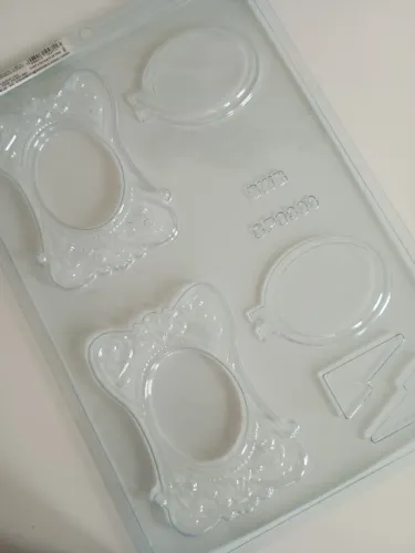 Forma acetato para chocolate (moldura)